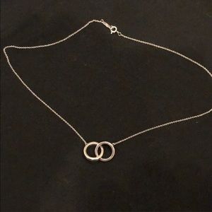 Tiffany interlocking necklace